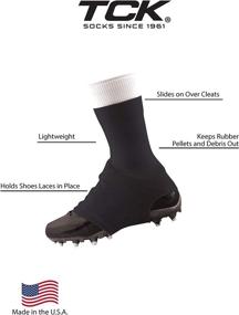 img 2 attached to 👟 TCK Football Cleat Covers: Optimal Spat Covers for Enhanced Performance