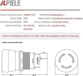 img 3 attached to 🔒 APIELE Stainless Steel Emergency Latching Mounting System