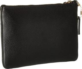 img 2 attached to 👜 Stylish COACH Womens Polished Pebble Wristlet: A Must-Have Handbag & Wallet Combo for Women