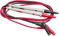 🔌 sperry instruments rtl-600 heavy duty comfort test leads: universal replacement fit, 2 pack - black, grey & red logo