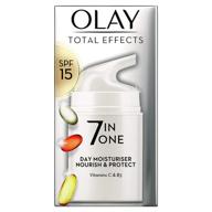 olay total effects 7 in 1 anti-aging day moisturizer with spf 15, 1.7 ounce – unisex logo