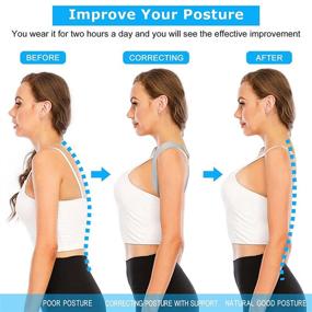 img 1 attached to 👨 Intelligent Posture Corrector with Smart Sensor Chip & Vibration Reminder: Develop a Good Posture Habit for Kids, Men & Women