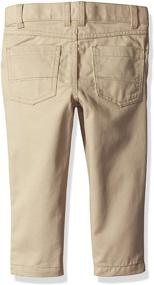 img 1 attached to 👖 French Toast Slim Fit 5 Pocket Pants for Boys