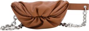 img 4 attached to Womens Pouch Dumpling Crossbody Handbag Women's Handbags & Wallets for Crossbody Bags