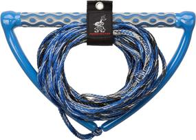 img 4 attached to 🏄 AIRHEAD Wakeboard Rope:15&#34; EVA Handle with 3-Section Design - Enhanced Performance and Durability