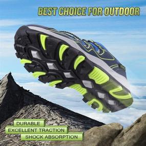 img 3 attached to Waterproof Athletic Resistant Boys' Sneakers - UOVO Shoes for Active Outdoors