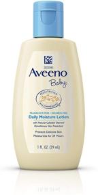 img 2 attached to Aveeno Baby Daily Moisture Lotion, 1 fl oz