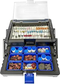 img 4 attached to 🔄 Rotary Cantilever Organizer for 500PC Accessory Collection