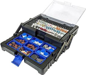 img 3 attached to 🔄 Rotary Cantilever Organizer for 500PC Accessory Collection