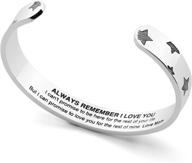 🌟 arifoo bracelets: personalized inspirational cuff bangles - perfect gift of encouragement for women logo