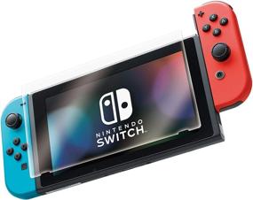 img 2 attached to 💙 Официально лицензированный защитный экран от Hori для Nintendo Switch, блокирующий синий свет - защита ваших глаз во время игры!