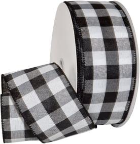 img 3 attached to 💼 Classy and Versatile: Morex Ribbon Cambridge Wired Plaid Ribbon