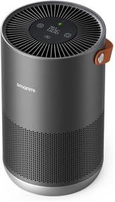 img 4 attached to 🏠 Smartmi Home Air Purifier with Handle - Small Pet Air Purifier with HomeKit & Alexa Compatibility, HEPA H13 Filter, Ultra Quiet Operation (19dB), Dual Sensor - Removes Odor, Smoke, Dust, Pollen & PM2.5 - Ideal for Bedroom and Small Rooms
