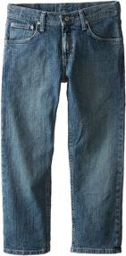 img 2 attached to LEE Boys Straight Jeans Conway Boys' Clothing