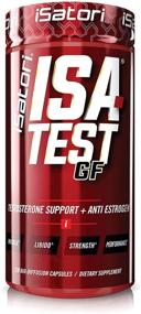 img 4 attached to 💪 iSatori ISA-Test GF: High Performance Testosterone Booster for Strength & Muscle Mass - Hardcore Training Supplement for Exercise & Sports - Gluten-Free Anti-Estrogen Complex - 120 Capsules