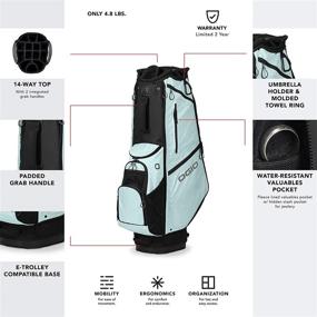 img 1 attached to 🏌️ OGIO 2020 XIX Women's Cart Bag: Stylish and Functional Golf Companion