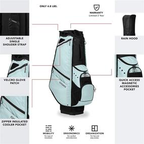 img 2 attached to 🏌️ OGIO 2020 XIX Women's Cart Bag: Stylish and Functional Golf Companion