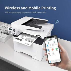 img 3 attached to 🖨️ Efficient Pantum M29DW Monochrome Laser Printer: Wireless Duplex, Networking, USB 2.0, 35PPM