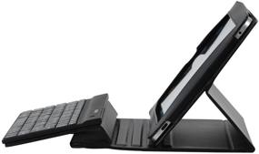 img 2 attached to 🔌 Black iHome Bluetooth Keyboard and Leather Case for iPad 2 (IH-IP2100)