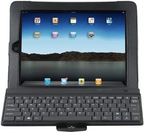 img 3 attached to 🔌 Black iHome Bluetooth Keyboard and Leather Case for iPad 2 (IH-IP2100)