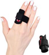 🖐️ vhopmore neoprene finger splint wraps: adjustable finger support for trigger finger, arthritis, and sports injuries логотип