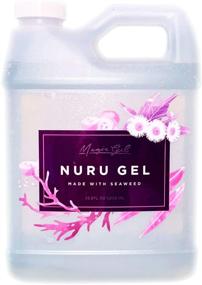 img 4 attached to ⚡ 33.8 Oz Magic Gel: Nuru Massage Therapy Gel, Stain-Free, Fragrance-Free, Ideal for Massage, Sore Muscles, Dry Skin