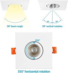 img 3 attached to 🔌 TORCHSTAR Recessed Junction Dimmable - Industrial Electrical: Efficiency and Peace of Mind with Warranty