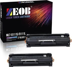img 3 attached to 🖨️ ZEOB Compatible Toner Cartridge for Samsung MLT-D111S MLT-D111L - For Use with Samsung Xpress M2020W M2070FW M2070W Laser Printer - Black - 2 Pack