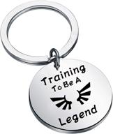 🎮 ultimate wsnang legend keychain: perfect gift for zelda loving gamer geeks logo