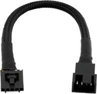 💻 5-pin female pc fan adapter cable for dell motherboards by crj logo