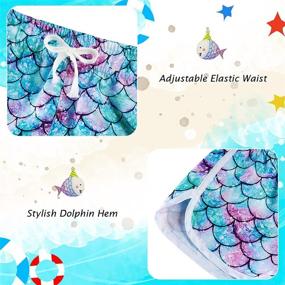 img 2 attached to 🧜 Пояс для активных занятий Cozople Mermaid: модная и универсальная одежда и спортивные костюмы для девочек