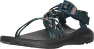 fashionable comfort: chaco women's zcloud x sandal for ultimate style and support logo