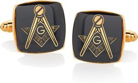 img 3 attached to Crucible Jewelry Polished Masonic Links