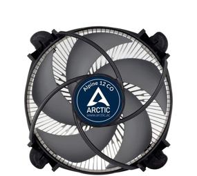 img 3 attached to 🌬️ ARCTIC Alpine 12 CO - Efficient CPU Cooler | Intel 115x & 1200 | 92mm PWM Fan