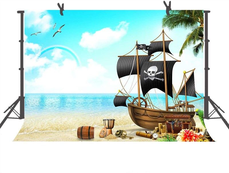 fuermor cartoon backdrop photography background logo
