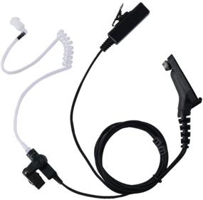 img 4 attached to 🎧 APX 6000 Earpiece: Klykon 2-Wire Surveillance Security Acoustic Tube Earpiece Headset for Motorola MTP850, MOTOTRBO XPR 6550, 6350, XPR7550, 7550e, 7580, 7380, 7350, and APX900 Walkie Talkie 2-Way Radio