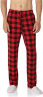 🌙 yimanie plaid pajama cotton lounge set: comfortable men's sleepwear logo