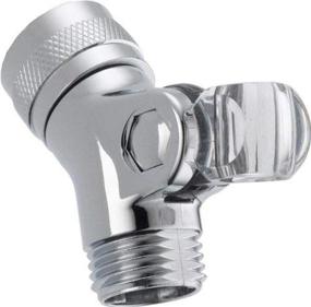 img 1 attached to 🚿 Chrome Pin Mount Swivel Connector for Handshower - Delta Faucet U4002-PK