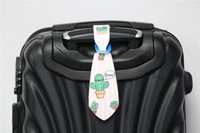 img 1 attached to Kawaii Cartoon Silicone Travel Luggage Travel Accessories