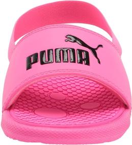 img 3 attached to Песочальные сандалии PUMA с задней ремешком для маленьких мальчиков, унисекс, для активного отдыха.