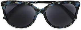 img 1 attached to Sofia Vergara x Foster Grant Women's Margarita Sunreaders Cat-Eye Reading Glasses with Full Lens