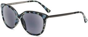 img 4 attached to Sofia Vergara x Foster Grant Women's Margarita Sunreaders Cat-Eye Reading Glasses with Full Lens