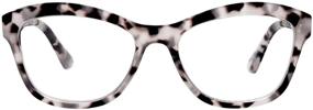 img 4 attached to AMOMOMA AM6004: Cateye Blue Light Blocking Glasses - Relieve Eyestrain, Anti-Blue Light Readers with Spring Hinge