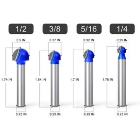 img 3 attached to 4-Inch 🔧 Milling Cutting Diameter Router