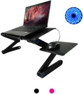 adjustable portable workstation notebook standing logo