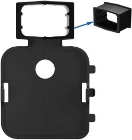 img 1 attached to Blink Sync Module 2 Outlet Wall Mount Bracket Holder for All-New Blink Outdoor & Indoor Home Security Cameras - Easy Mount Short Cable (1Pack, Black)