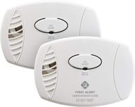 🔋 2-pack battery operated first alert co400 carbon monoxide detector - no outlet required logo