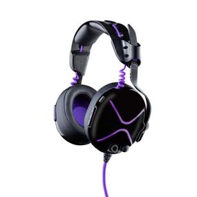 img 1 attached to 🎧 Ultimate Performance: Victrix Pro AF Wired Professional Esports Gaming Headset with Cooling - PS4, PS5, PC (Black/Purple)