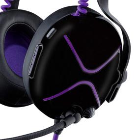 img 2 attached to 🎧 Ultimate Performance: Victrix Pro AF Wired Professional Esports Gaming Headset with Cooling - PS4, PS5, PC (Black/Purple)