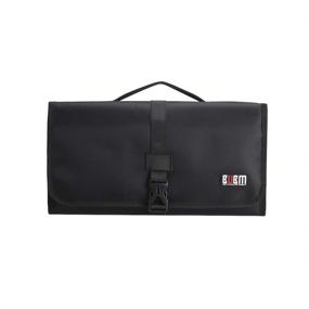 img 1 attached to 🧳 BUBM Travel Case Carry Case: Secure Storage Bag Roller Organizer for Dyson Airwrap Styler, Black